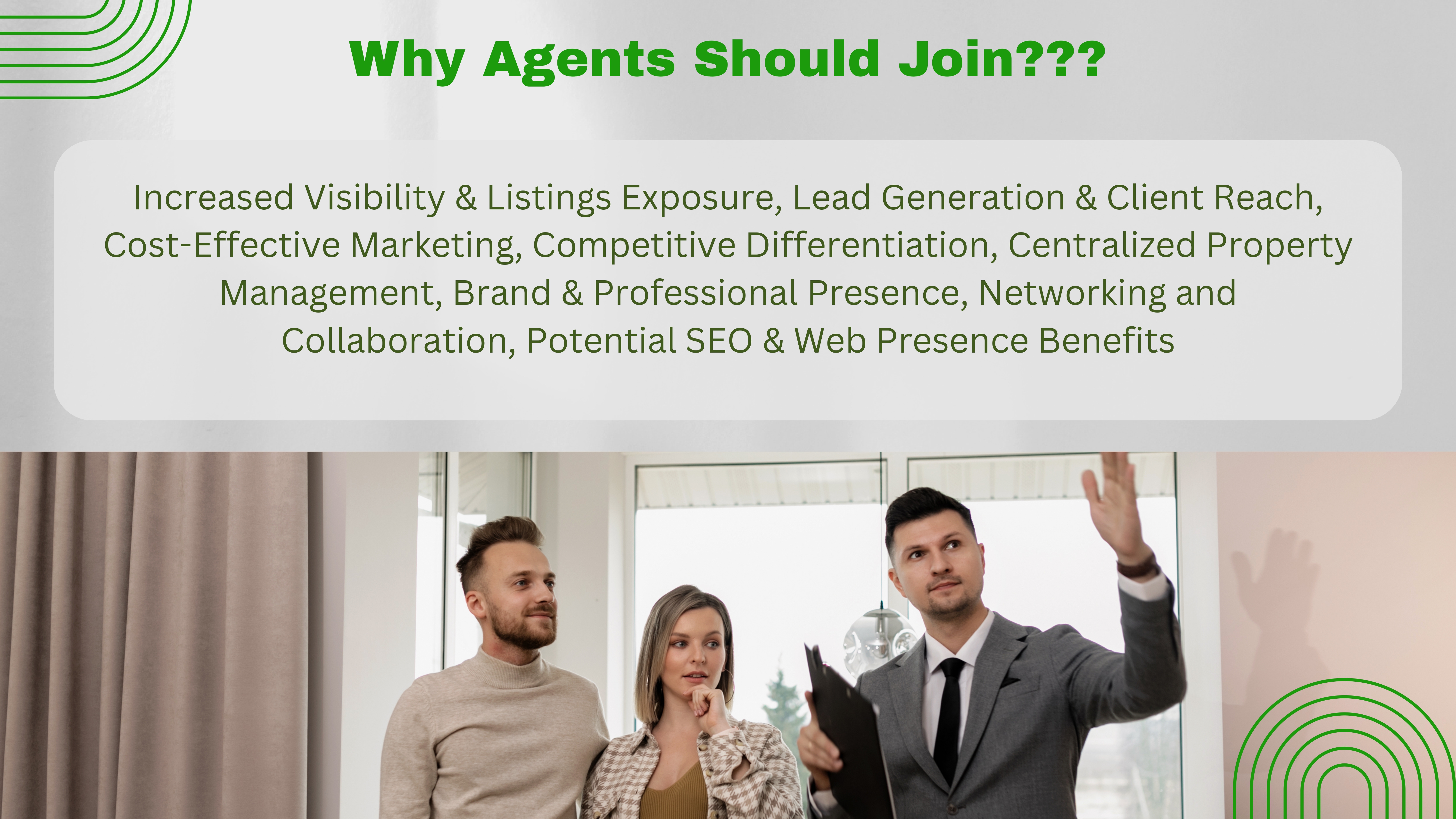 Modern residential skyline