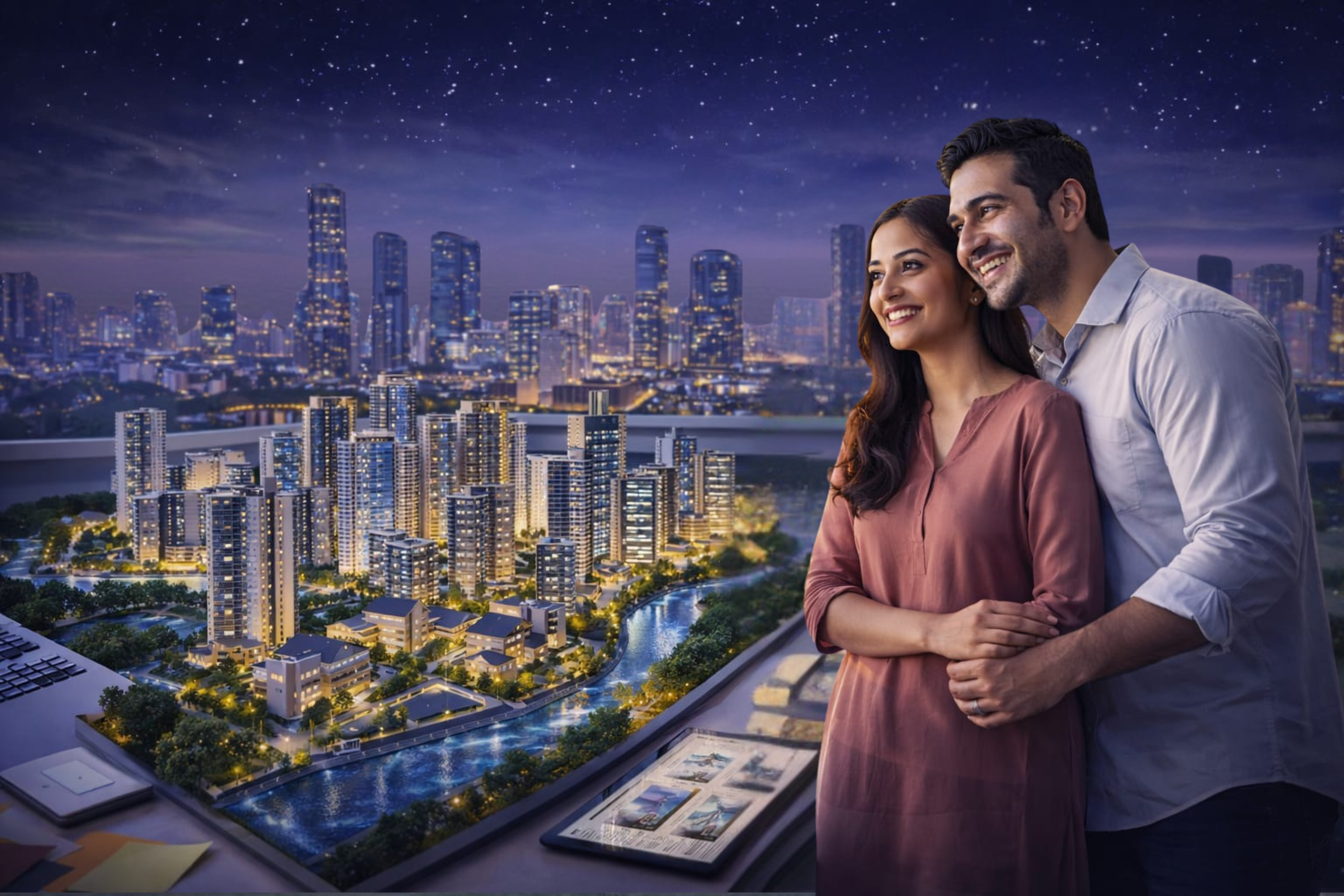 Luxury penthouse exterior